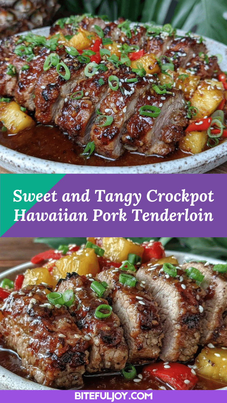 crockpot Hawaiian pork tenderloin recipe