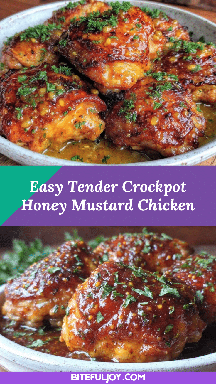 crockpot honey mustard chicken thighs recipe