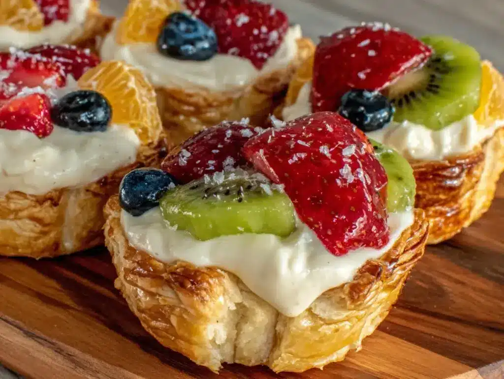 easy mini fruit tarts - featured image