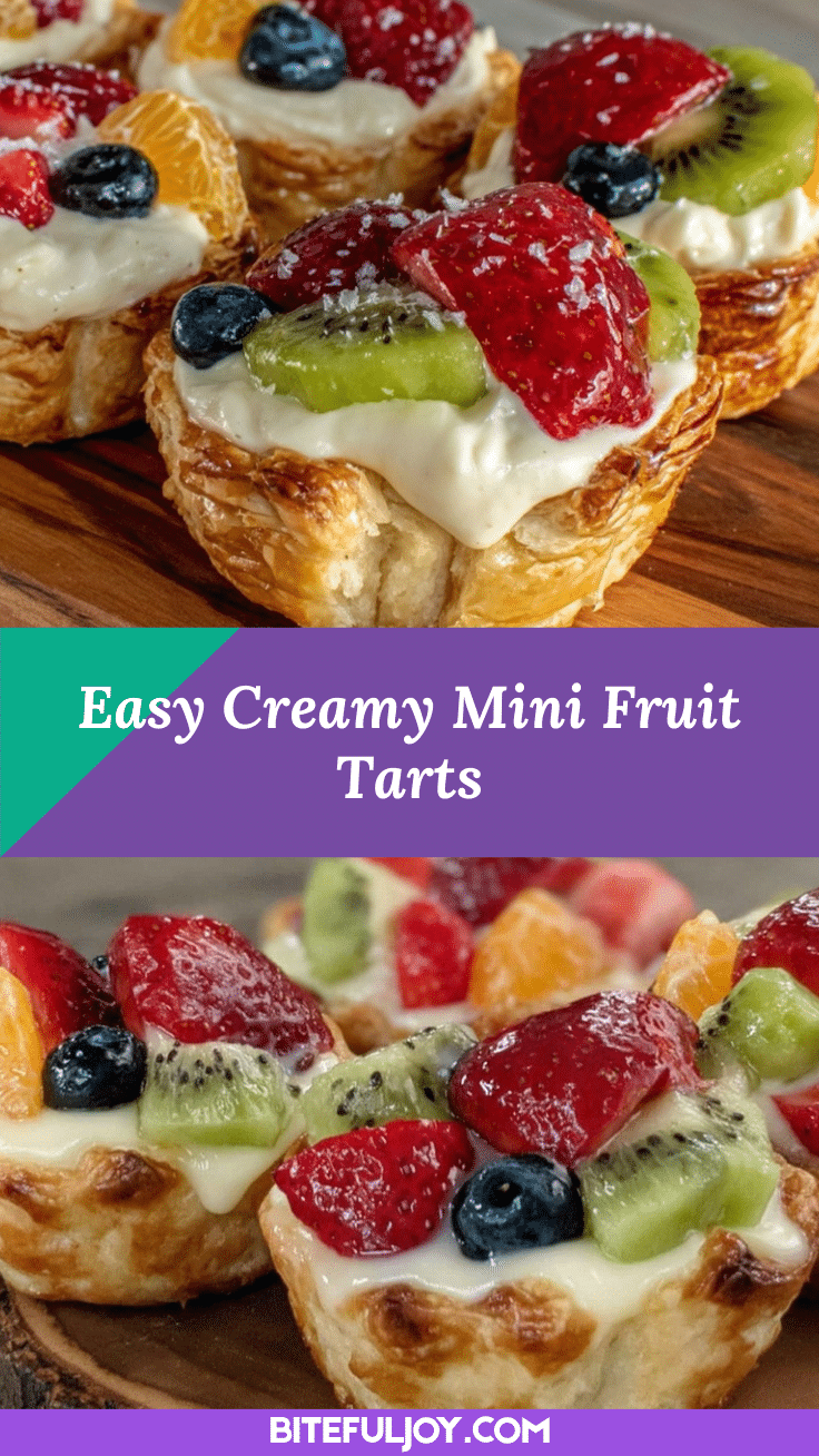 easy mini fruit tarts recipe