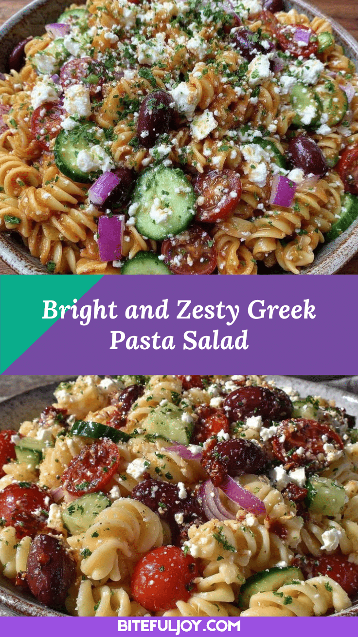 fresh greek pasta salad recipe