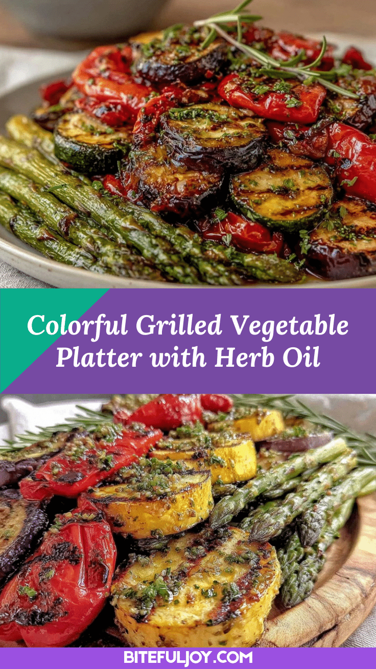 fresh grilled vegetable platter recipe