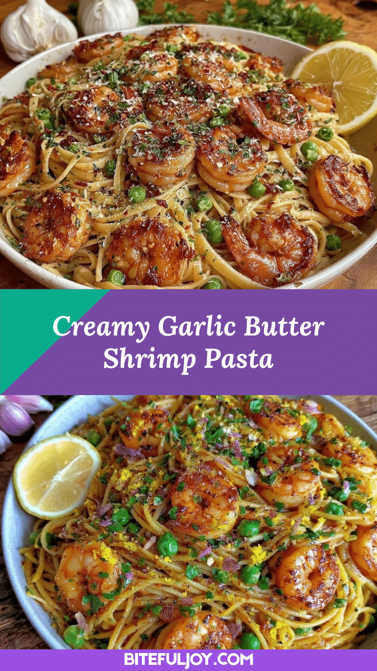 garlic butter shrimp pasta recipe