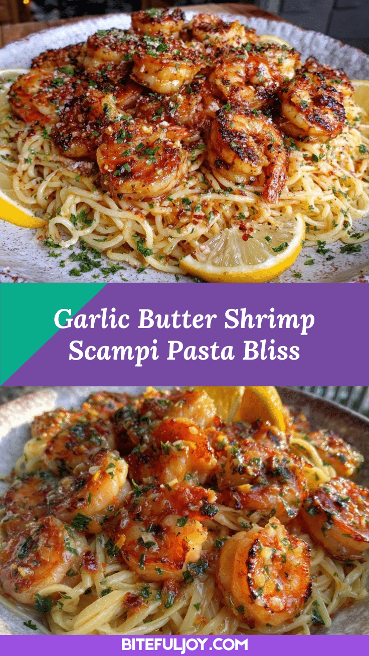 garlic butter shrimp scampi pasta recipe