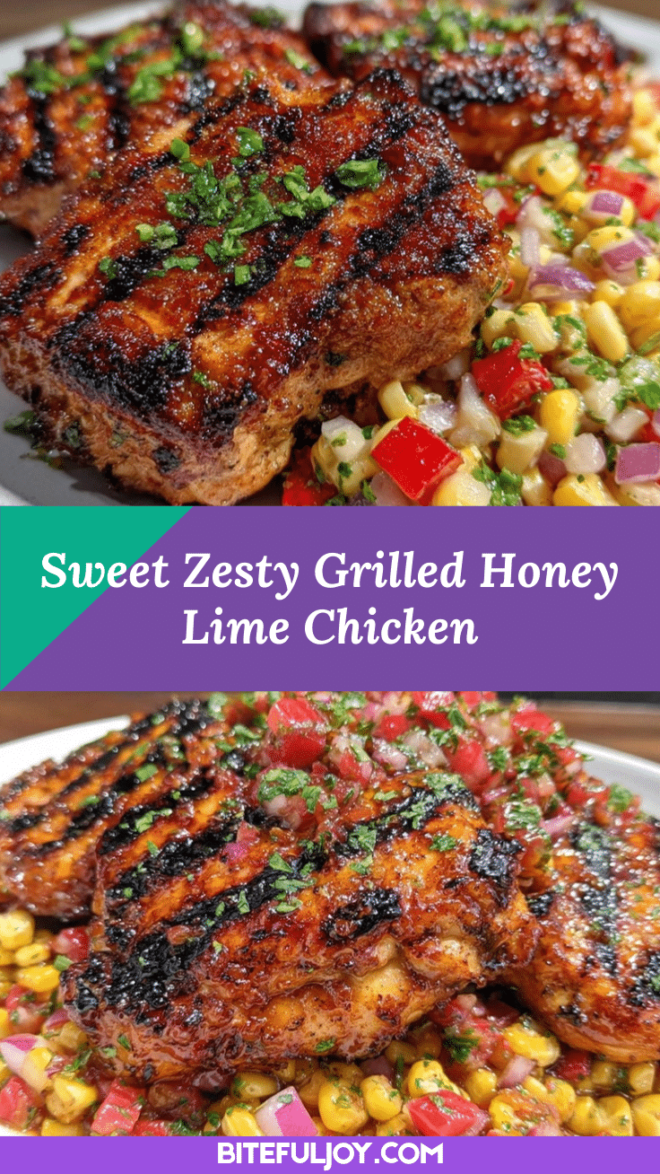 grilled honey lime chicken recipe