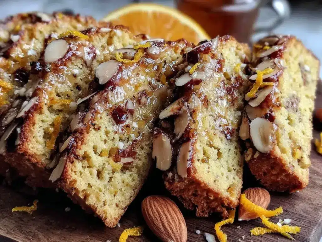 honey almond biscotti - featured image