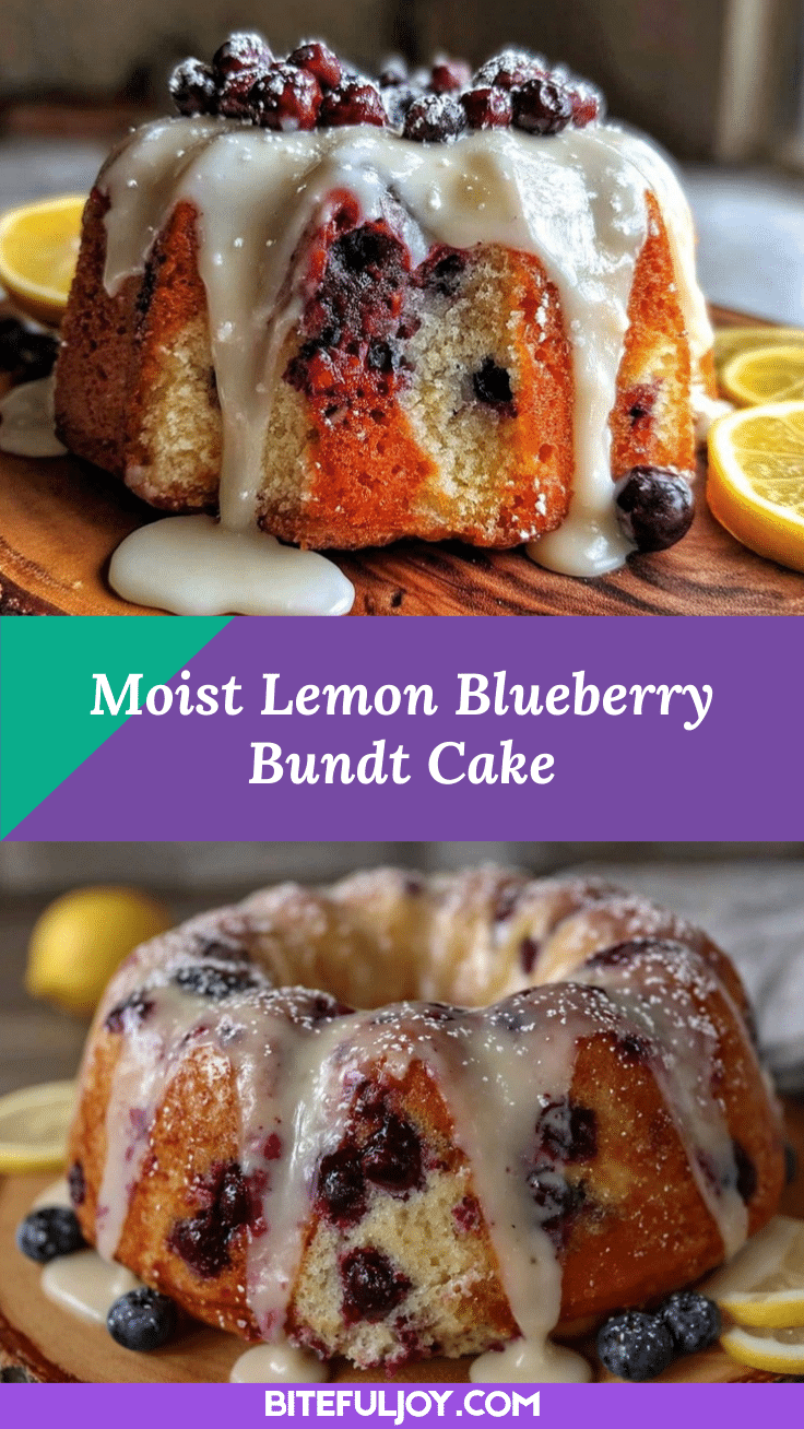 lemon blueberry bundt cake recipe