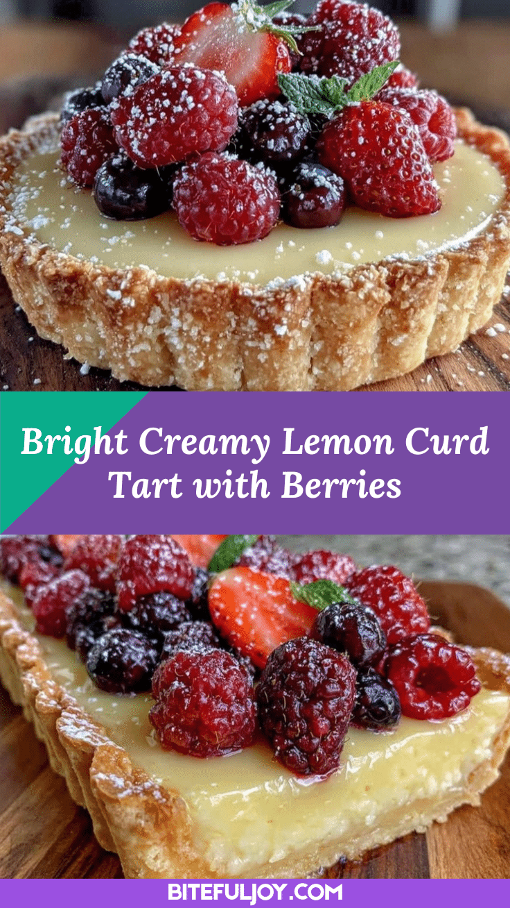 lemon curd tart recipe