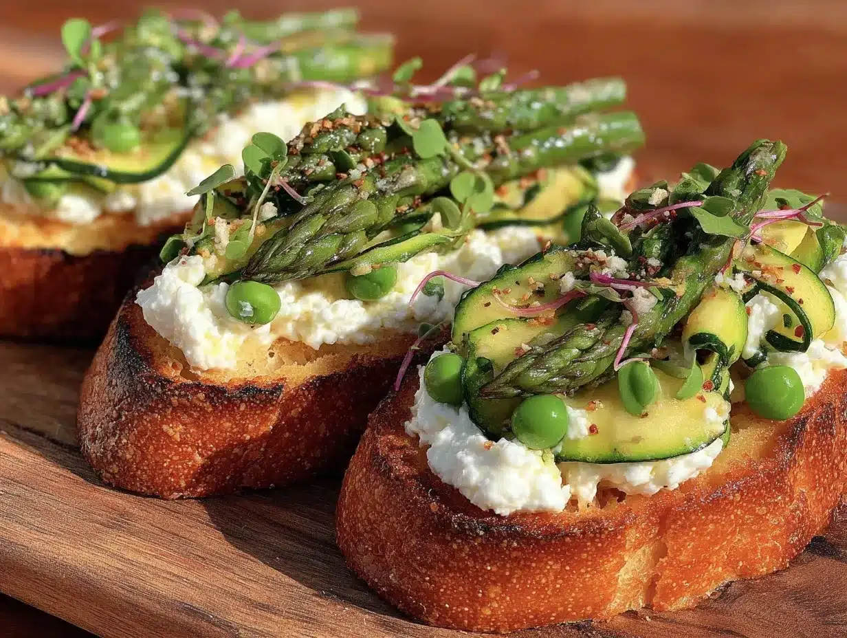 lemon herb goat cheese crostini preparation steps