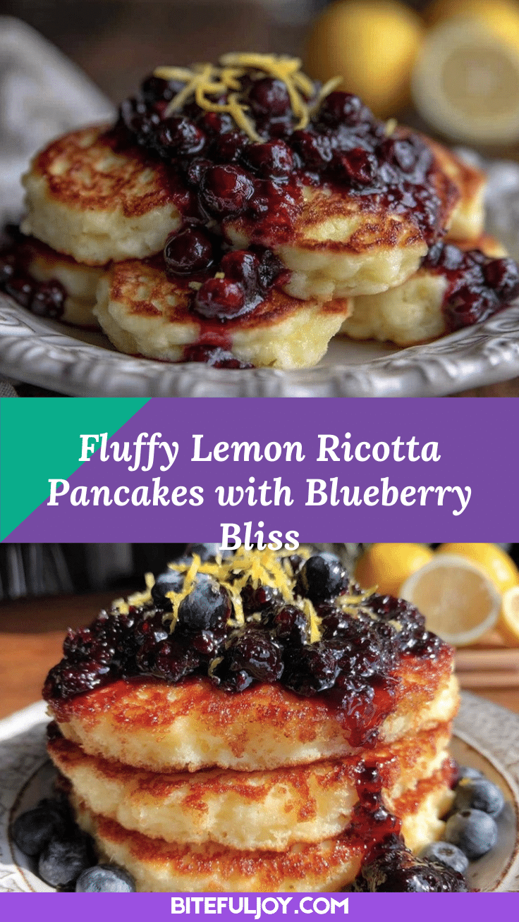 lemon ricotta pancakes recipe