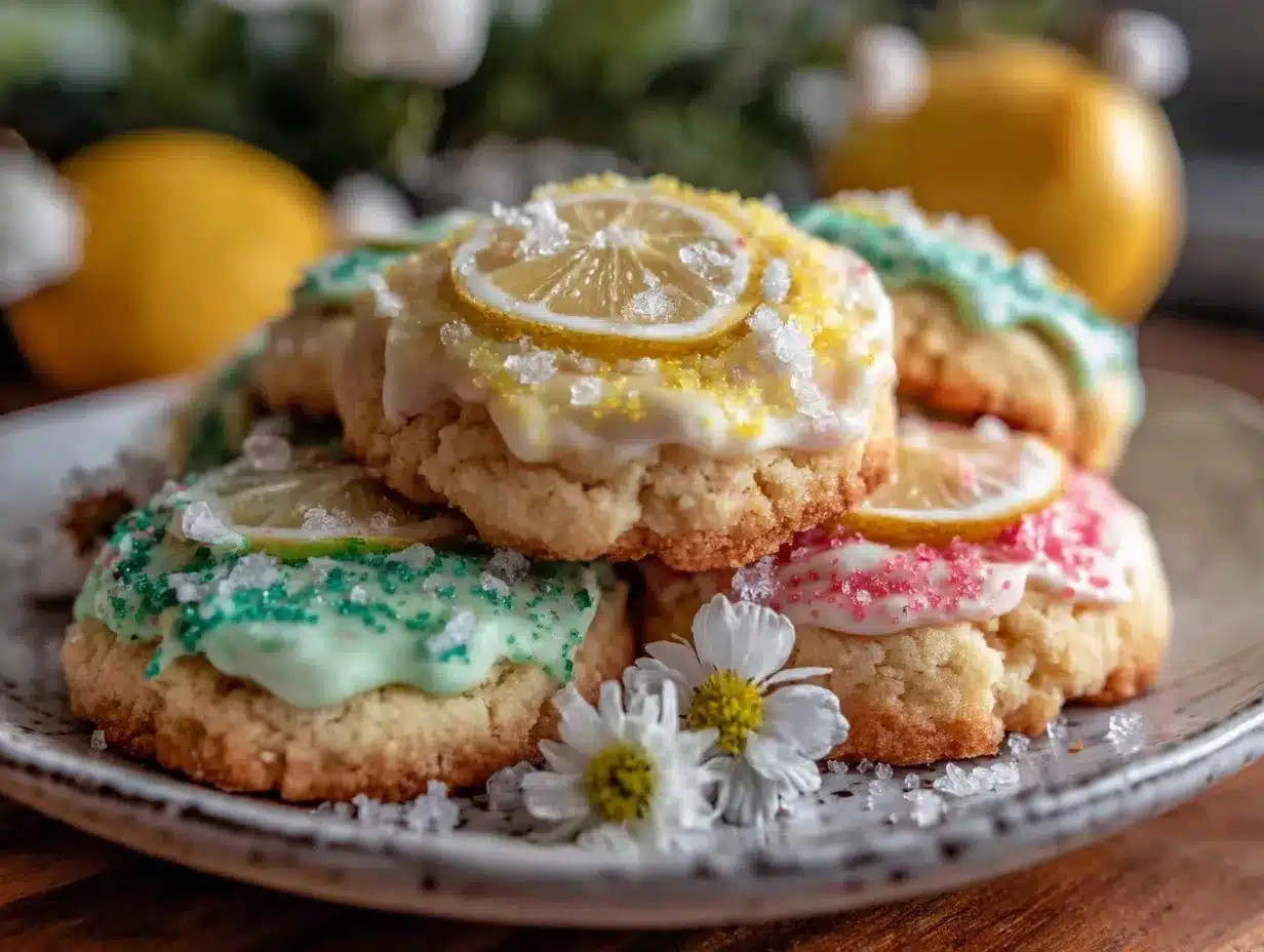 lemon sugar cookies preparation steps