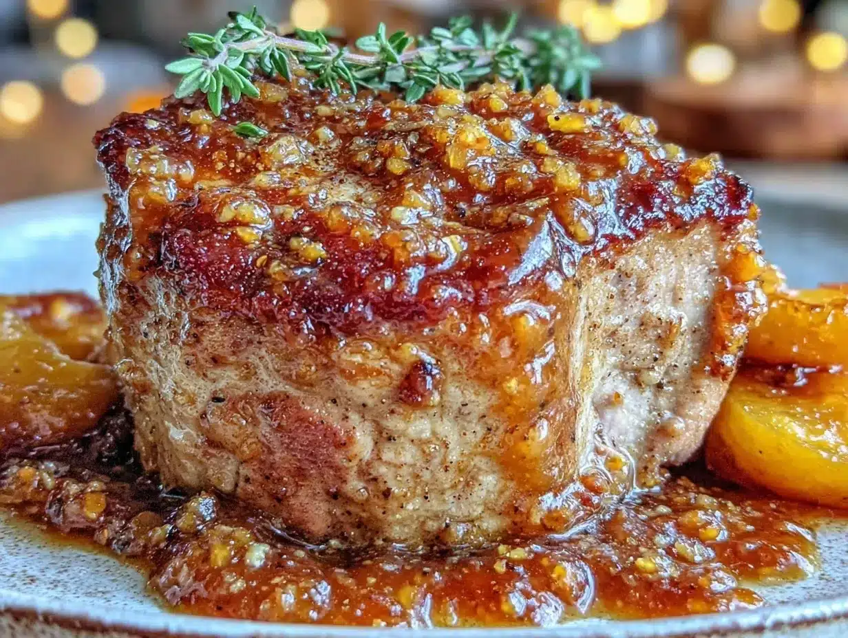 pan-seared pork tenderloin with apricot glaze preparation steps
