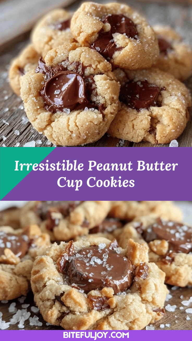 peanut butter cup cookies recipe