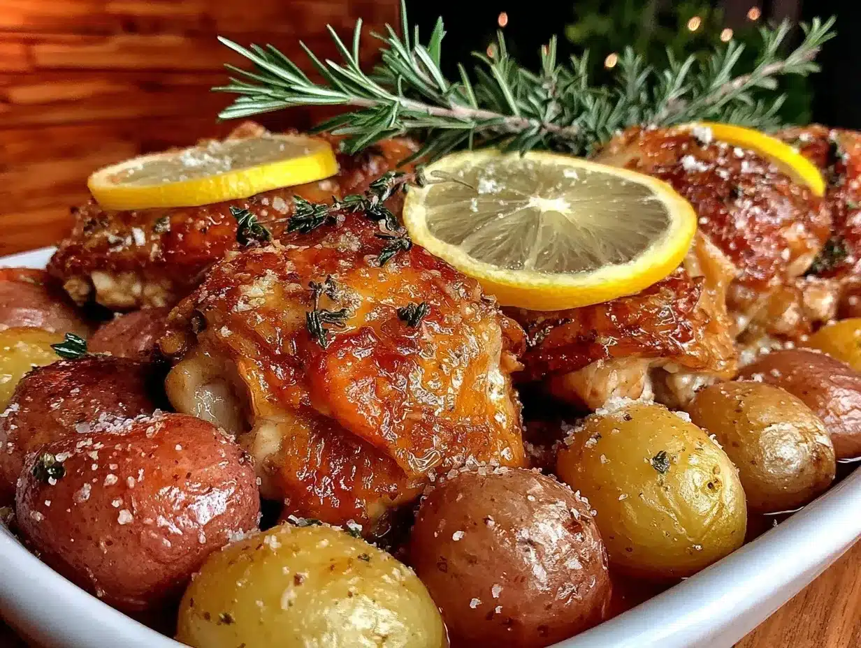 slow cooker lemon herb chicken preparation steps