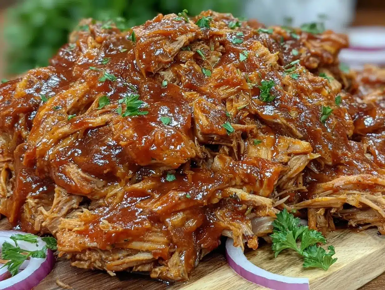 slow cooker pulled pork preparation steps