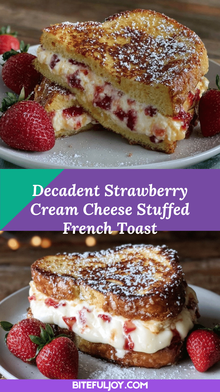 strawberry cream cheese stuffed french toast recipe