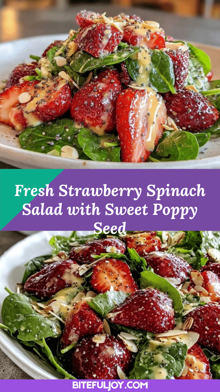 strawberry spinach salad recipe