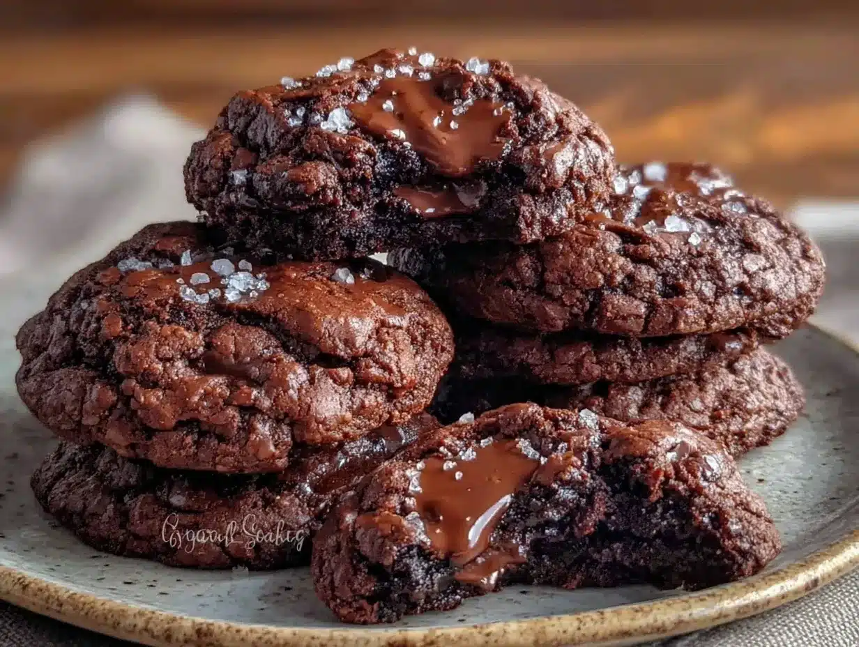 Ultimate Double Chocolate Chunk Cookies preparation steps