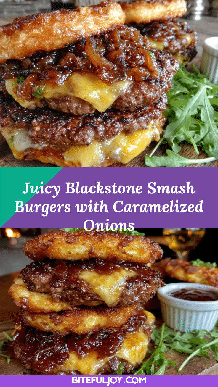 Blackstone griddle smash burgers recipe