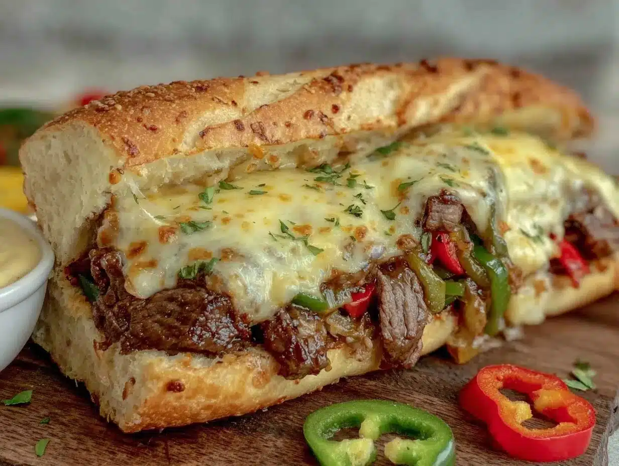 Blackstone Philly Cheesesteak preparation steps