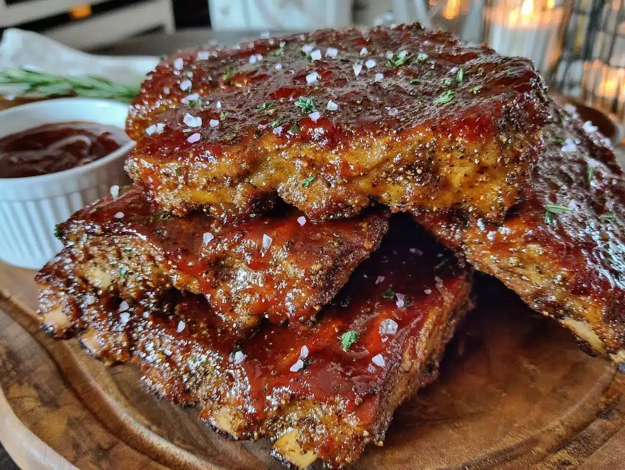 bourbon bbq ribs preparation steps