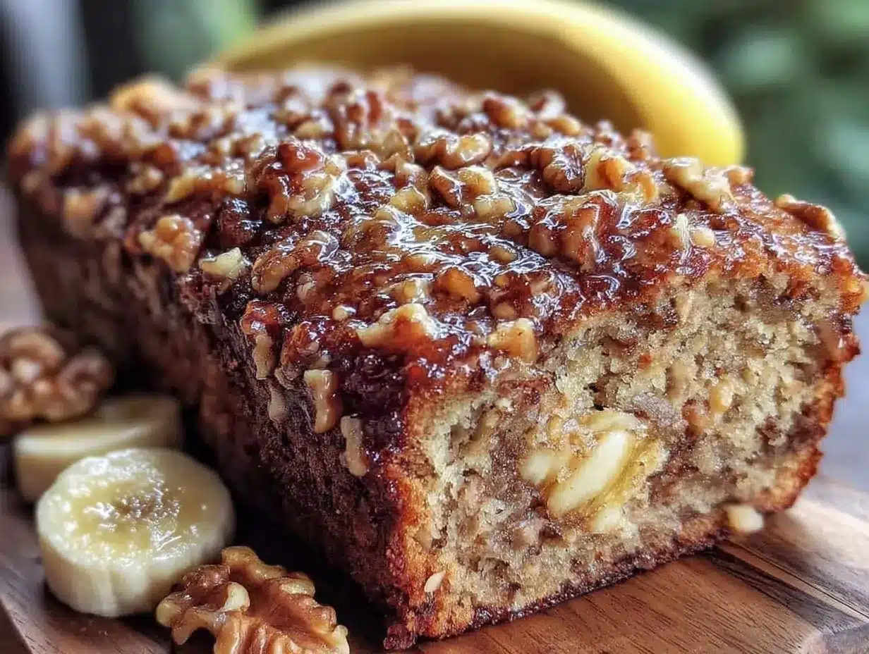 brown butter banana bread preparation steps