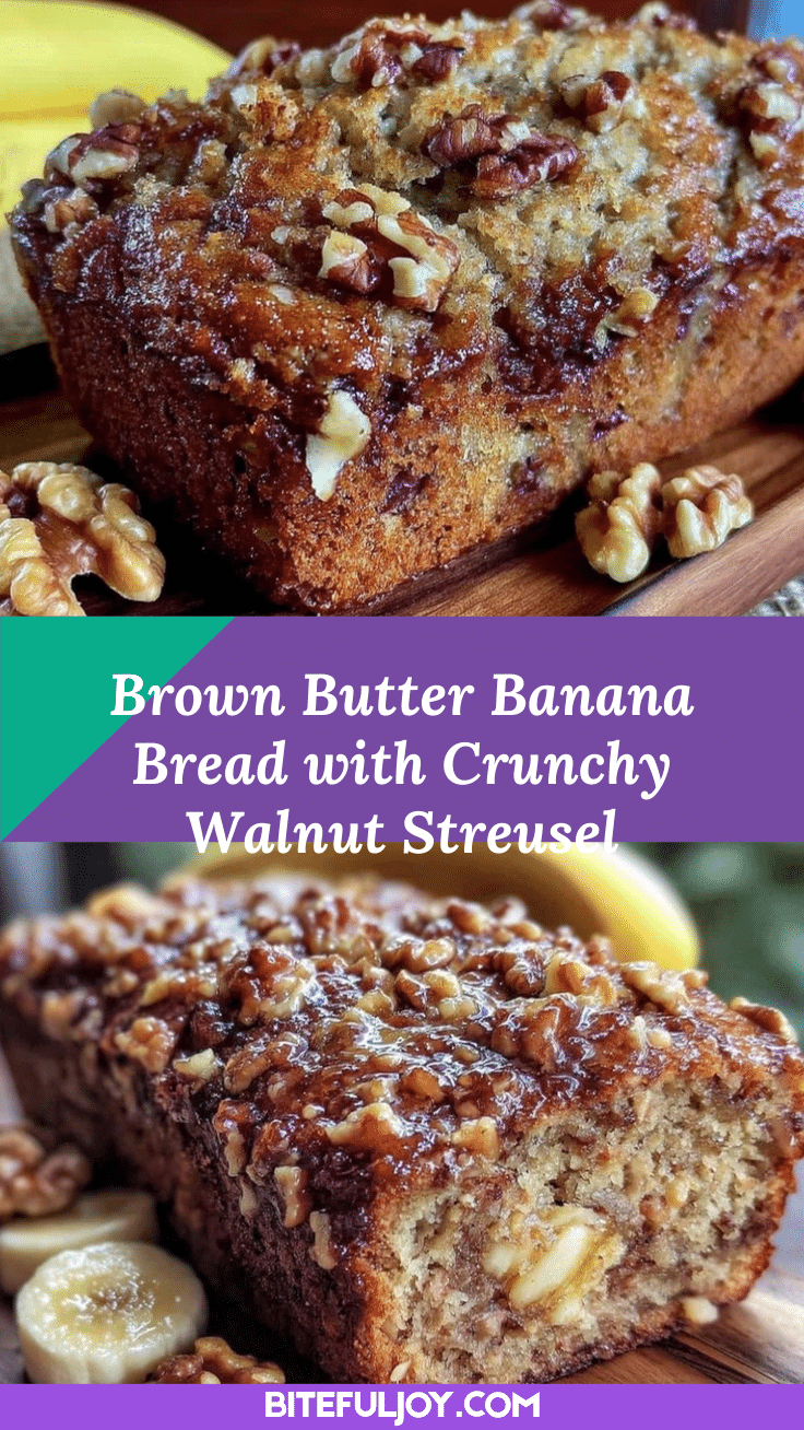 brown butter banana bread recipe