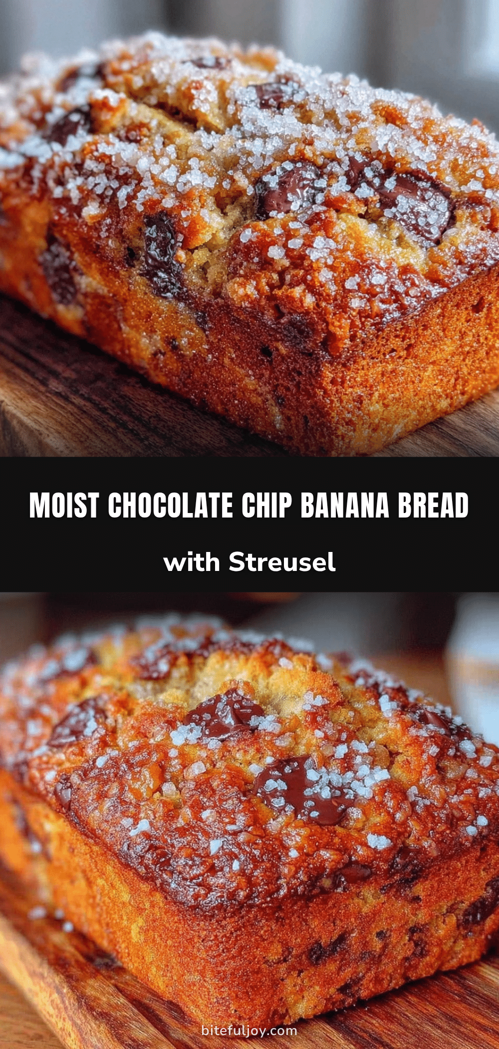 chocolate chip banana bread recipe