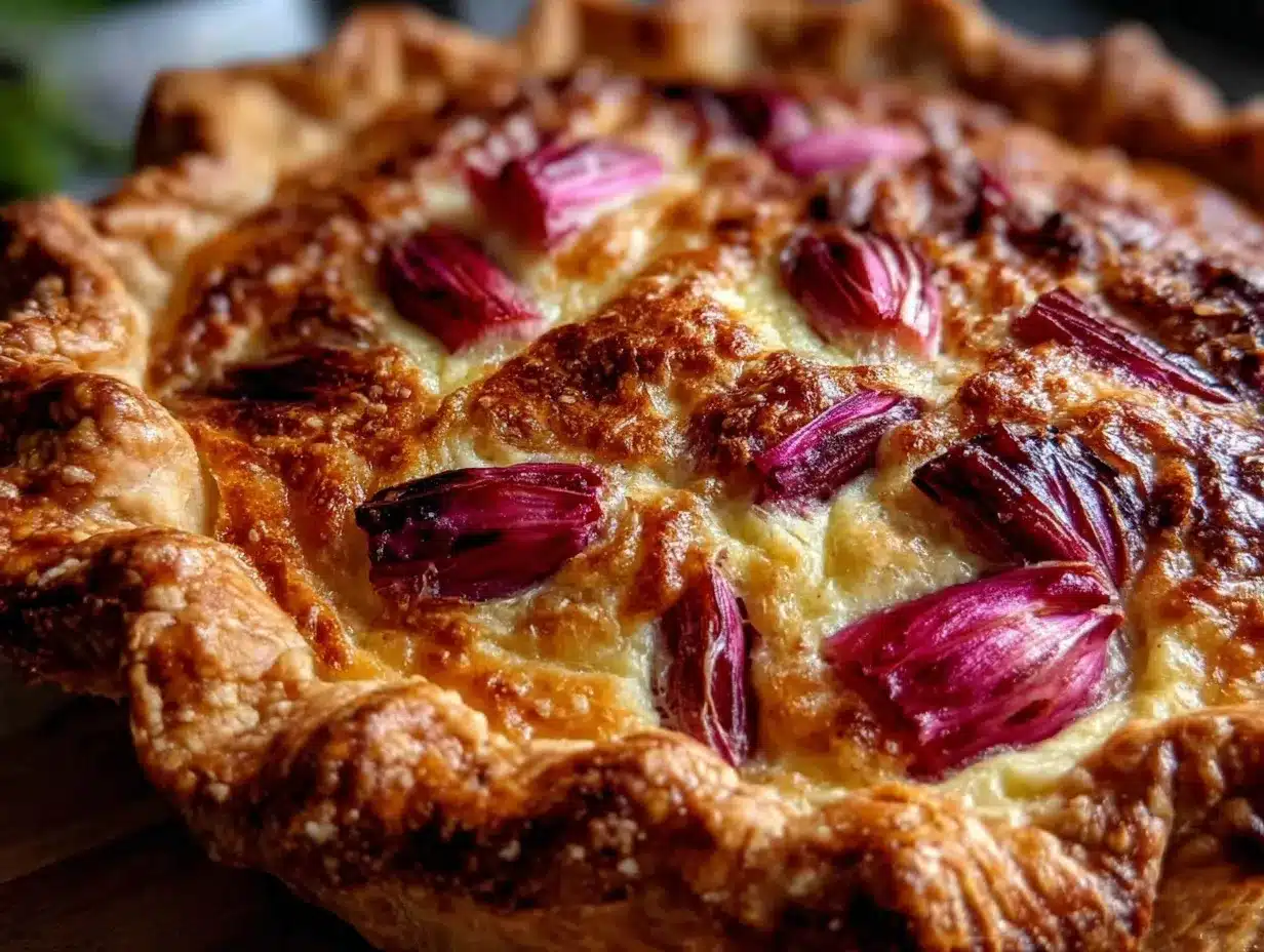 classic rhubarb custard pie preparation steps