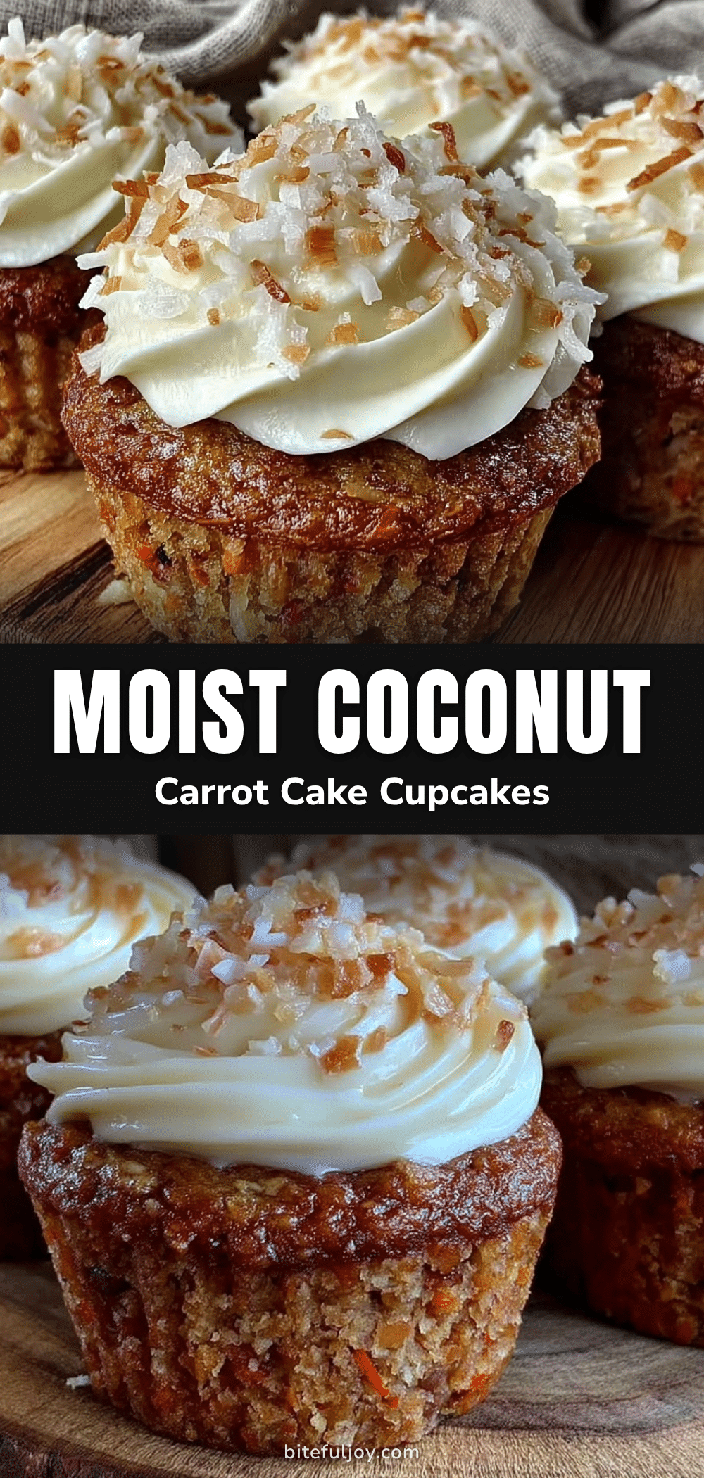 coconut carrot cake cupcakes recipe