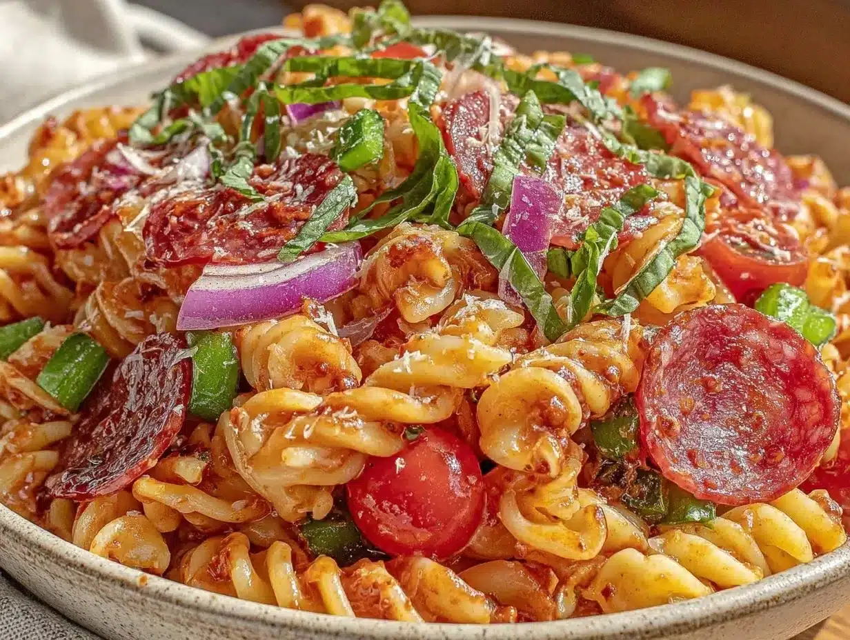 cookout pasta salad preparation steps