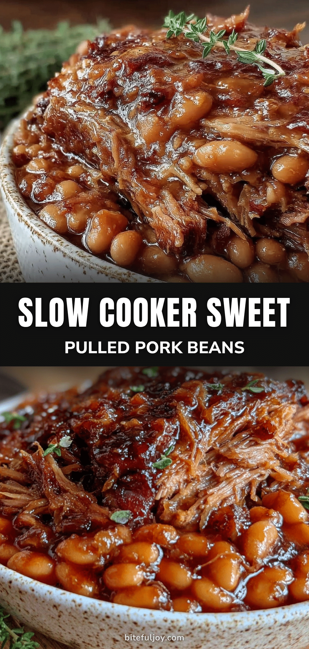 cozy crockpot baked beans with pulled pork recipe