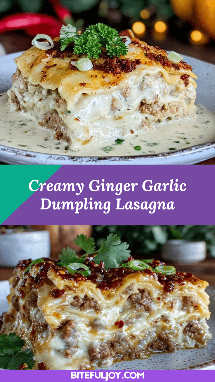 creamy dumpling lasagna recipe