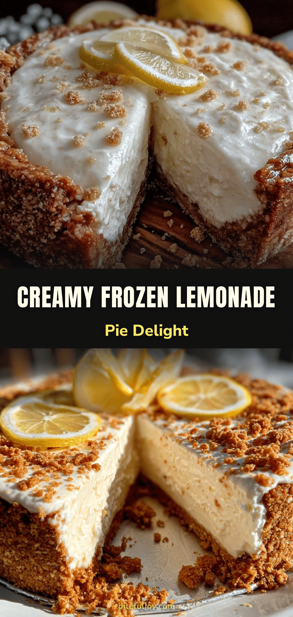 creamy frozen lemonade pie recipe