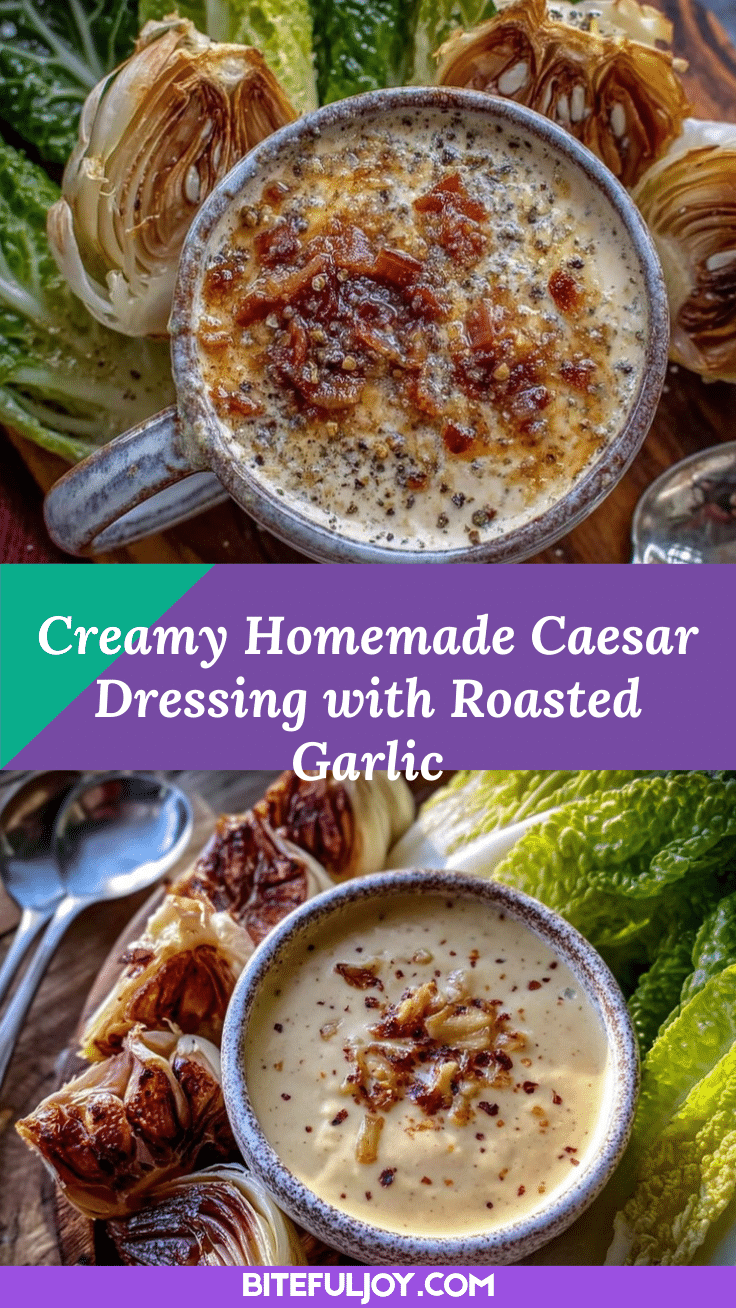 creamy homemade caesar salad dressing recipe