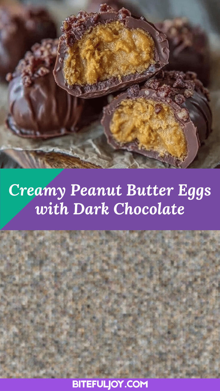 creamy peanut butter Easter eggs recipe