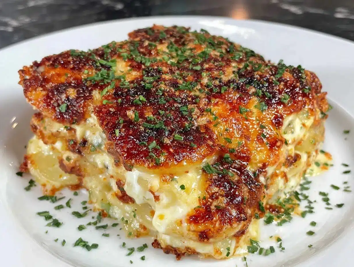 creamy scalloped potatoes preparation steps