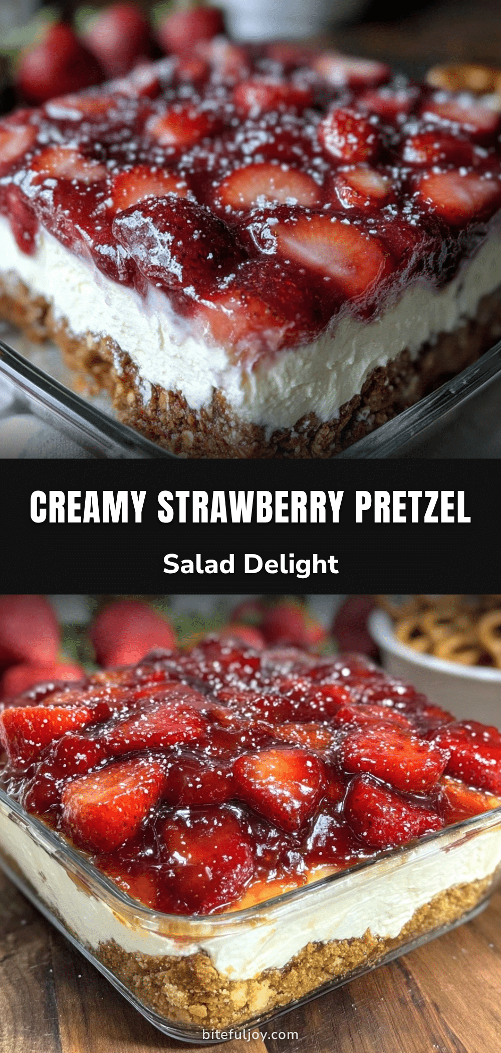 creamy strawberry pretzel salad delight recipe