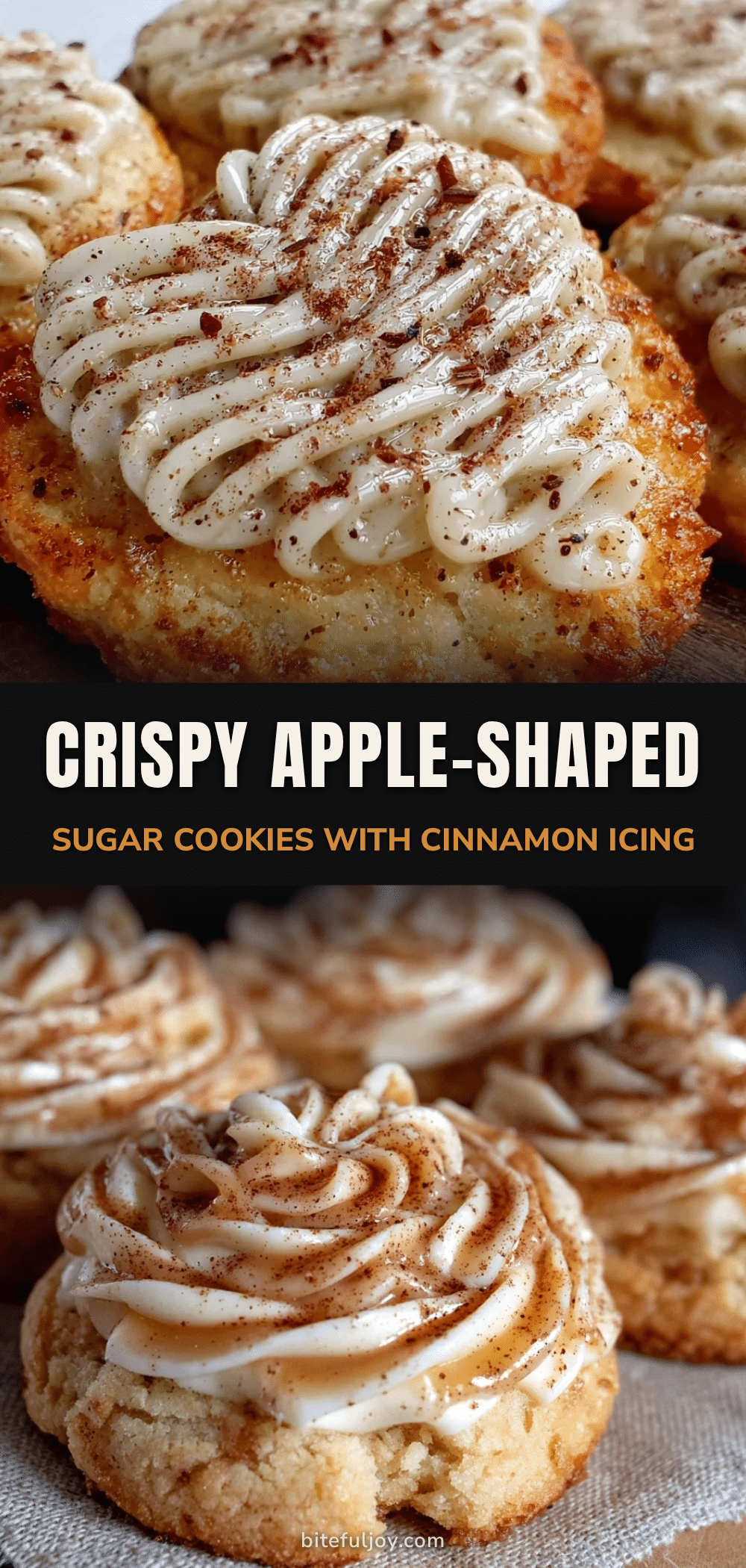 crispy apple-shaped sugar cookies recipe