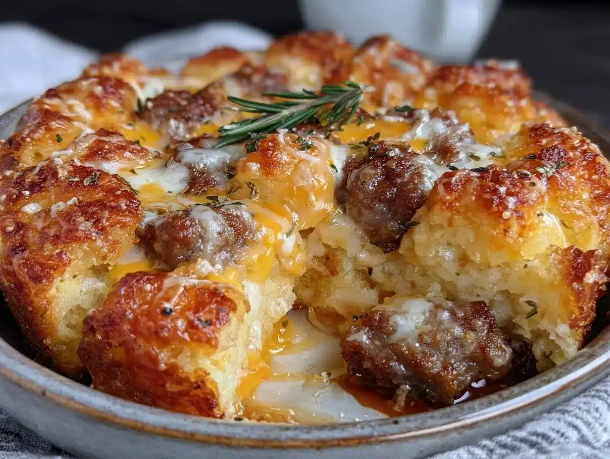 crispy hash brown breakfast casserole preparation steps