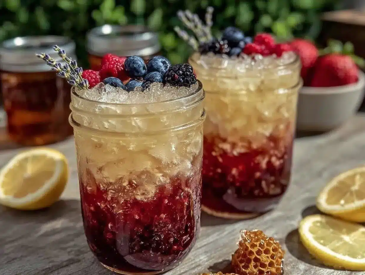 DIY lemonade bar preparation steps