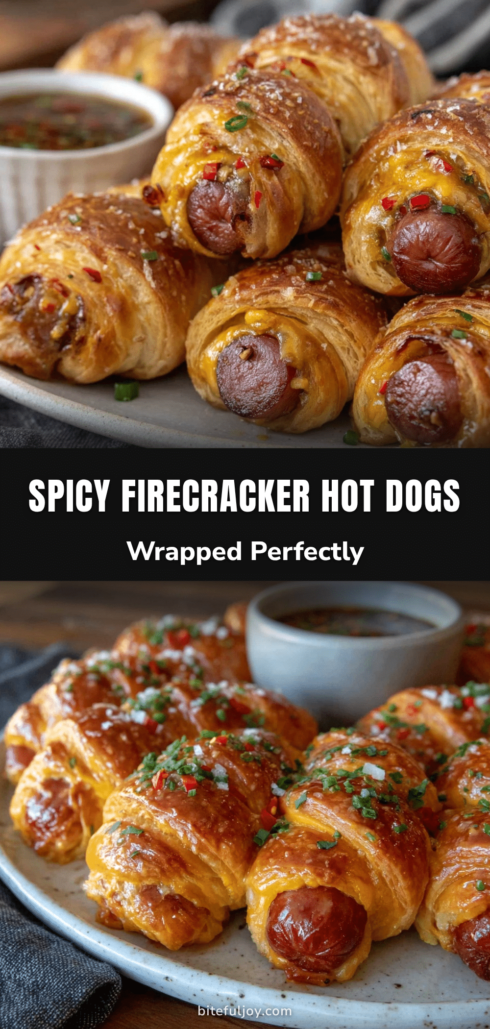 firecracker hot dogs wrapped in crescent rolls recipe