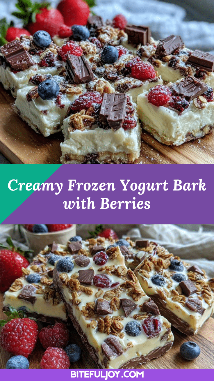 fresh frozen yogurt bark recipe recipe