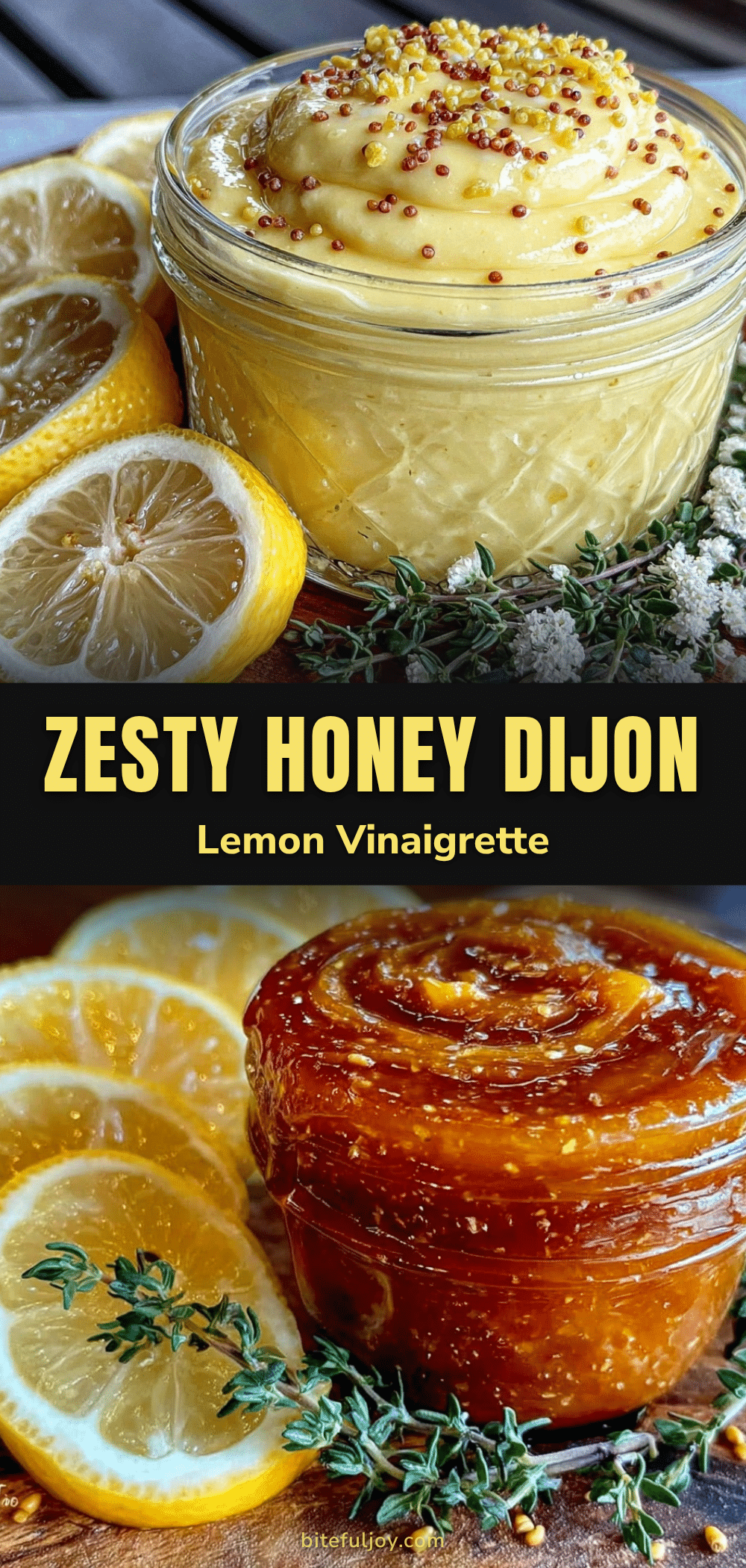 fresh lemon vinaigrette dressing recipe