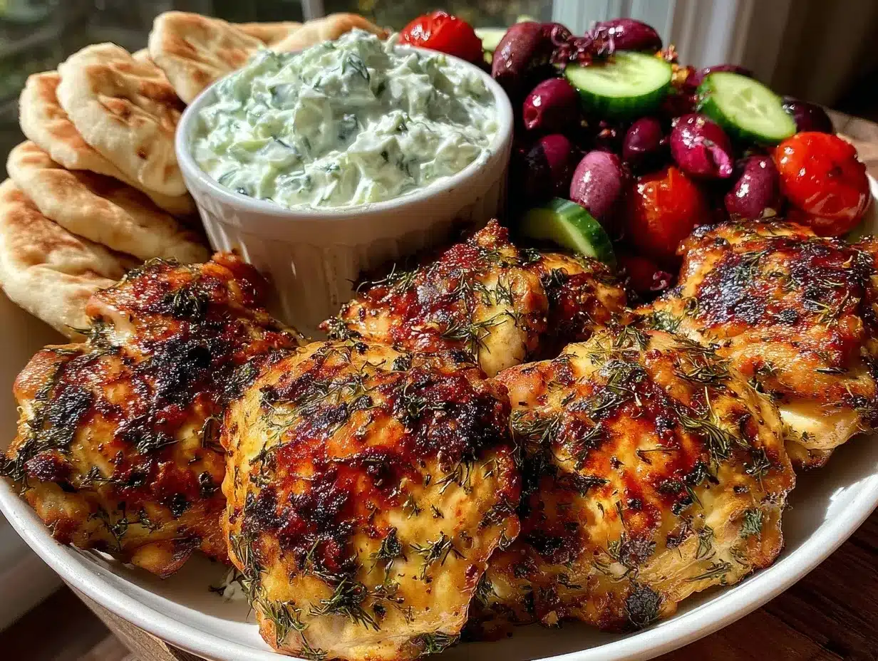 greek chicken meal prep preparation steps