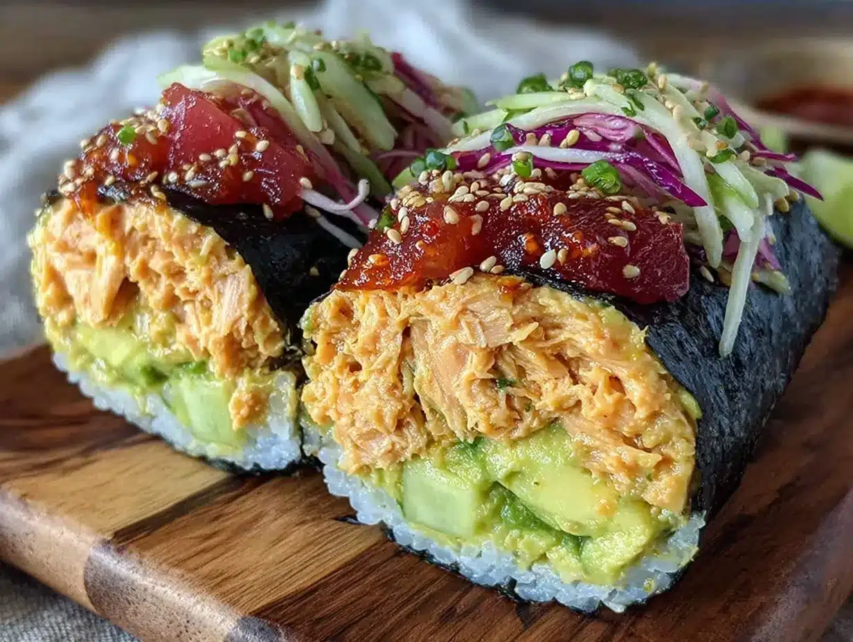 japanese mexican sushi burrito preparation steps