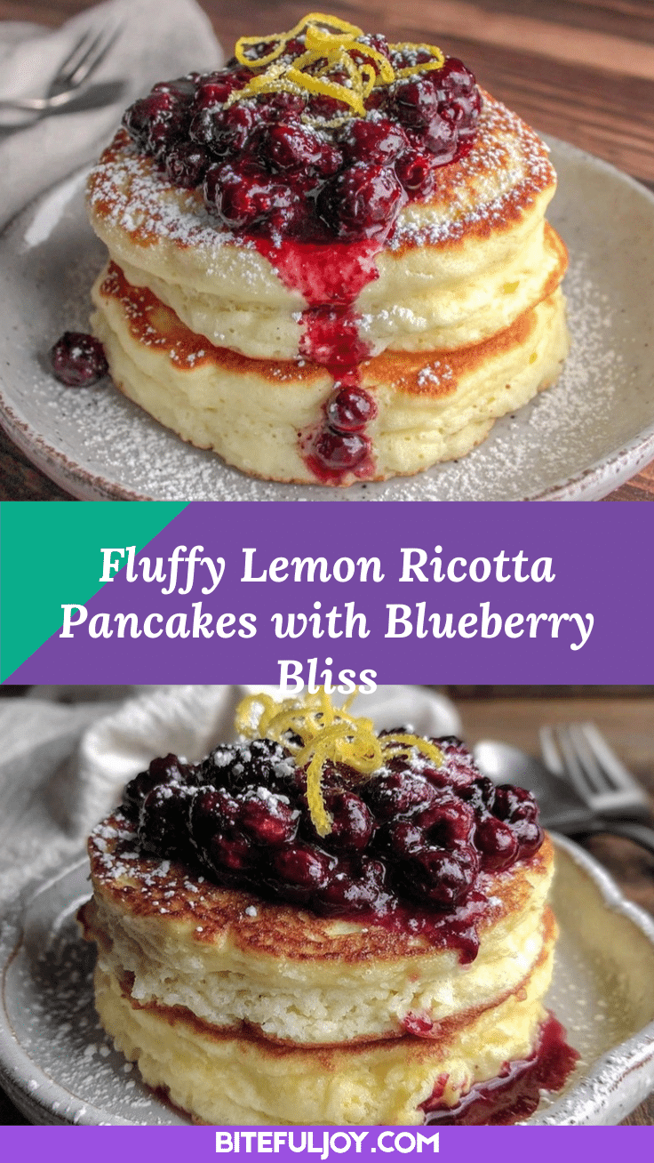 lemon ricotta pancakes recipe