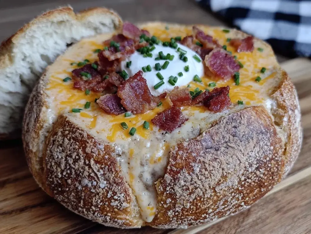 loaded baked potato soup - featured image