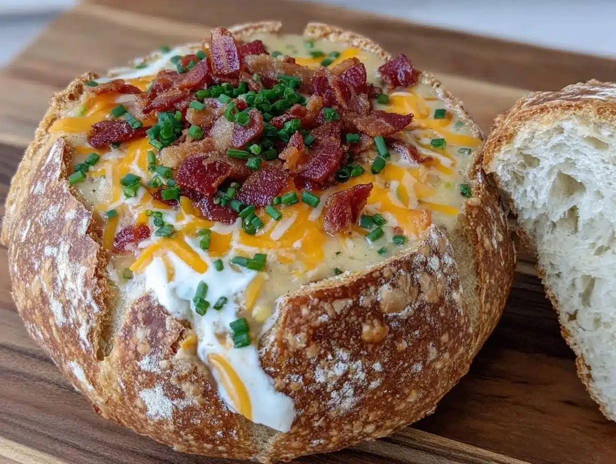 loaded baked potato soup preparation steps