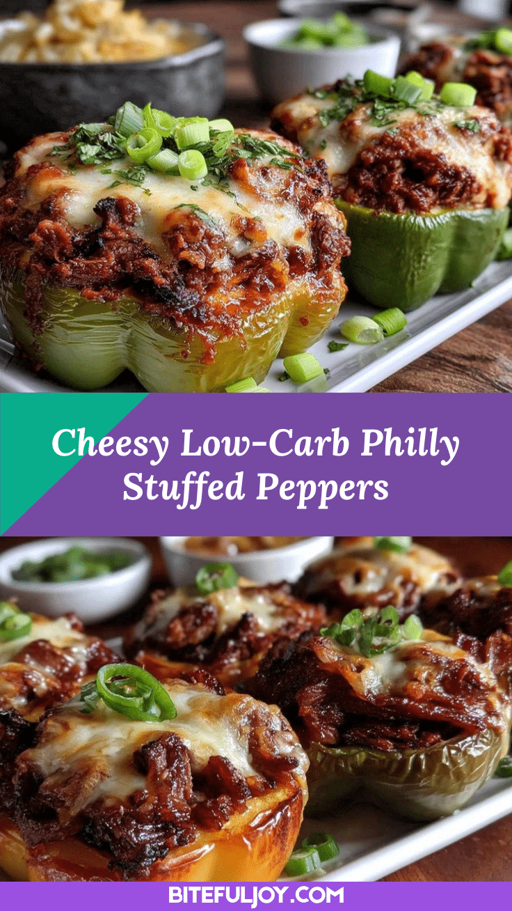 low carb philly cheesesteak stuffed peppers recipe